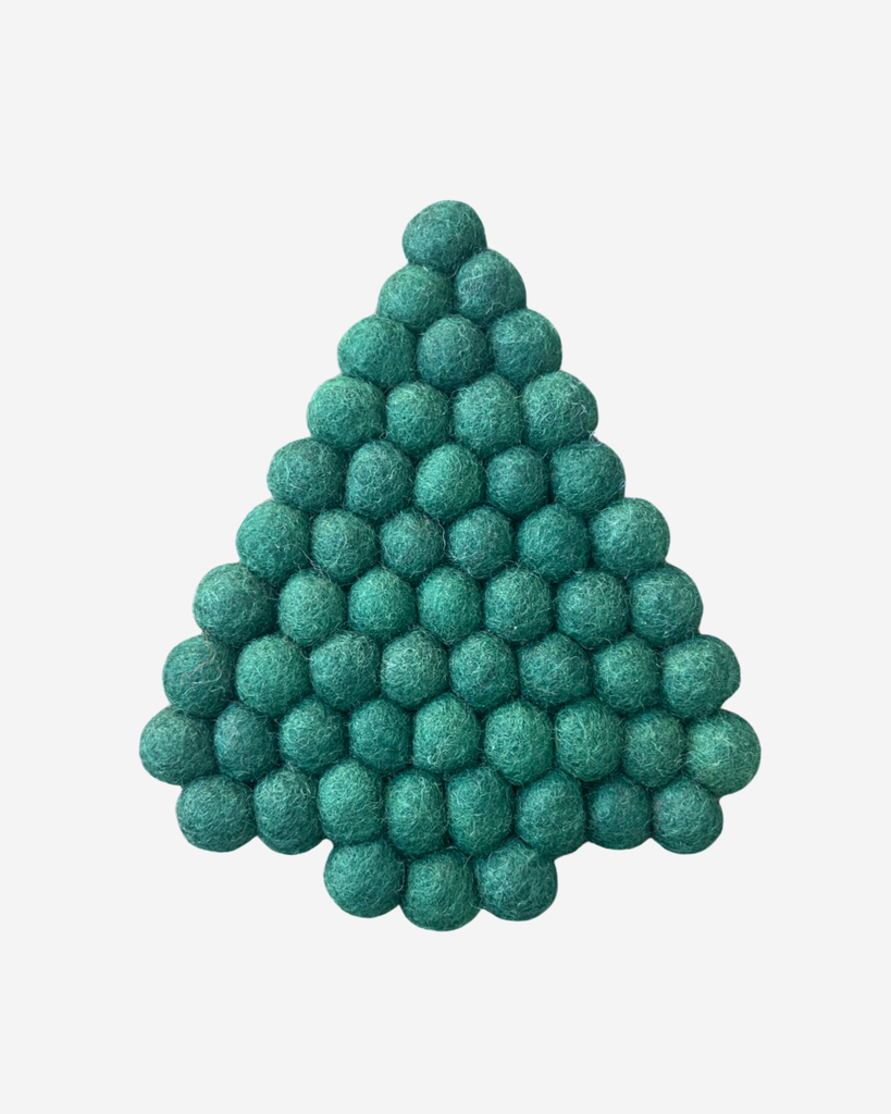 Dessous de plat sapin vert